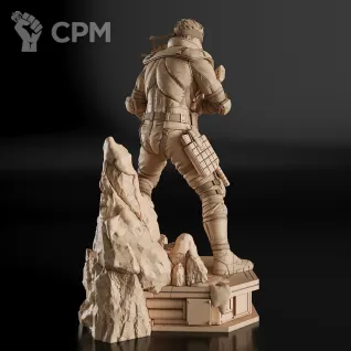 Описание картинки Snake Фигурка (Metal Gear Solid) от GAS3TXD  по цене 3 600руб | Свободный Рынок Миниатюр - СРМ