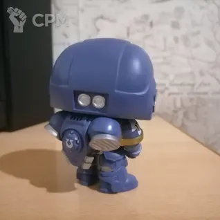 Описание картинки Funko pop Warhammer ultramarines от Serge по цене 800руб | Свободный Рынок Миниатюр - СРМ