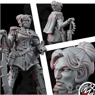 Описание картинки RENEGADES OF PAIN OBLITERATION FLEET HONOURED COMMANDER от Zakat-3D по цене 150руб | Свободный Рынок Миниатюр - СРМ