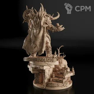 Описание картинки Gul'dan Фигурка (World of Warcraft) от GAS3TXD  по цене 5 600руб | Свободный Рынок Миниатюр - СРМ