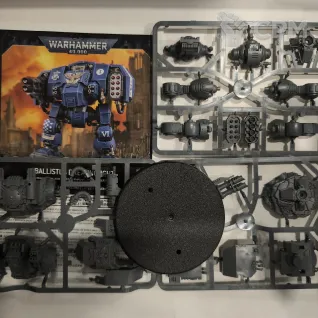 Описание картинки Ballistus Dreadnought (оригинал) от Xjekill по цене 3 800руб | Свободный Рынок Миниатюр - СРМ