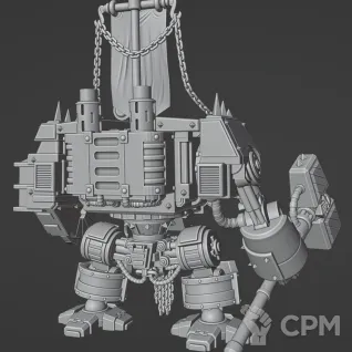 Описание картинки Hellbrute iron warrior's от Три Ди Принт по цене 800руб | Свободный Рынок Миниатюр - СРМ
