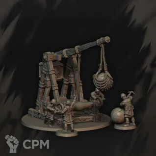 Описание картинки Trebuchet от Manufactorum76 по цене 2 350руб | Свободный Рынок Миниатюр - СРМ