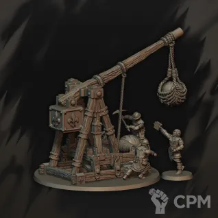 Описание картинки Trebuchet от Manufactorum76 по цене 2 350руб | Свободный Рынок Миниатюр - СРМ