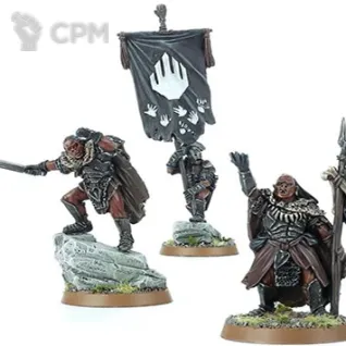 Описание картинки Fighting Uruk-hai Warrior Command Pack. от Серж по цене 650руб | Свободный Рынок Миниатюр - СРМ