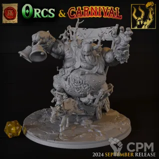 Описание картинки Great Unclean One от Daniilfedyakov по цене 3 400руб | Свободный Рынок Миниатюр - СРМ
