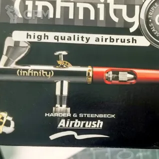 Описание картинки Аэрограф Harder&amp;Steenbeck Infinity 2in1 (0.15-0.4 мм) от Rebus по цене 23 000руб | Свободный Рынок Миниатюр - СРМ