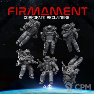 Описание картинки firmament corporate reclaimers от Manufactorum76 по цене 200руб | Свободный Рынок Миниатюр - СРМ