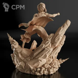 Описание картинки Toph Фигурка (Avatar: The Last Airbender) от GAS3TXD  по цене 4 000руб | Свободный Рынок Миниатюр - СРМ