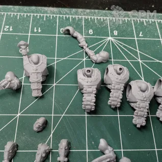 Описание картинки Набор Ogryns , Bullgryns, Nork Deddog от Мастерская Крипов по цене 1 500руб | Свободный Рынок Миниатюр - СРМ