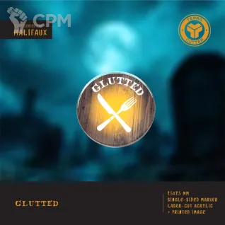 Описание картинки Malifaux Glutted от TerraCutter по цене 35руб | Свободный Рынок Миниатюр - СРМ