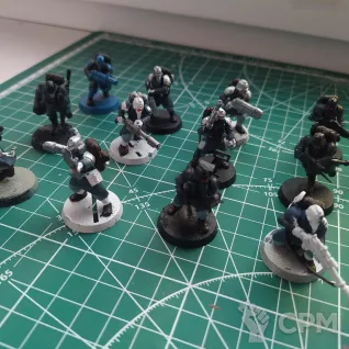 Описание картинки Kill Team: Veteran Guardsmen (20 шт.) от S.E.R.P. по цене 3 500руб | Свободный Рынок Миниатюр - СРМ