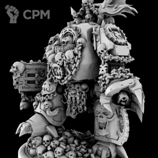 Описание картинки World Eaters Contemptor dreadnought от Kapers Point по цене 1 057руб | Свободный Рынок Миниатюр - СРМ