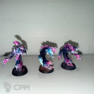 Описание картинки Flamers of Tzeentch x3 от fuseddisplay по цене 1 900руб | Свободный Рынок Миниатюр - СРМ