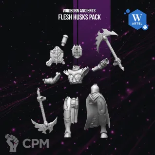 Описание картинки Flesh Husks Pack от WebWay 3D по цене 1 700руб | Свободный Рынок Миниатюр - СРМ
