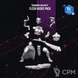 Описание картинки Flesh Husks Pack от WebWay 3D по цене 1 700руб | Свободный Рынок Миниатюр - СРМ