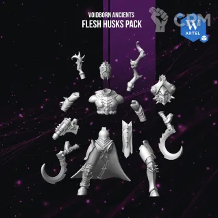 Описание картинки Flesh Husks Pack от WebWay 3D по цене 1 700руб | Свободный Рынок Миниатюр - СРМ