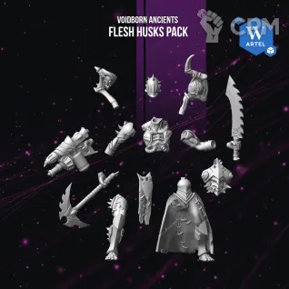 Описание картинки Flesh Husks Pack от WebWay 3D по цене 1 700руб | Свободный Рынок Миниатюр - СРМ