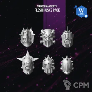 Описание картинки Flesh Husks Pack от WebWay 3D по цене 1 700руб | Свободный Рынок Миниатюр - СРМ