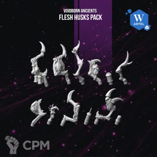 Описание картинки Flesh Husks Pack от WebWay 3D по цене 1 700руб | Свободный Рынок Миниатюр - СРМ