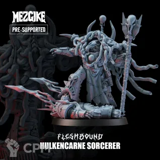 Описание картинки Hulkencarne Sorcerer от Manufactorum76 по цене 600руб | Свободный Рынок Миниатюр - СРМ