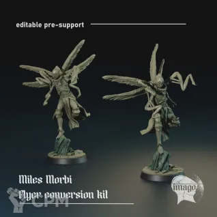 Описание картинки Miles Morbi - plague knight flyer от Manufactorum76 по цене 300руб | Свободный Рынок Миниатюр - СРМ