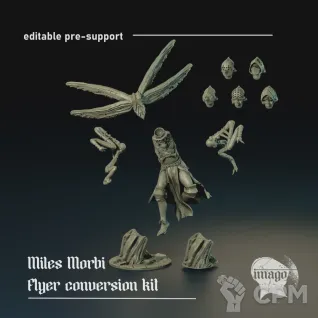 Описание картинки Miles Morbi - plague knight flyer от Manufactorum76 по цене 300руб | Свободный Рынок Миниатюр - СРМ