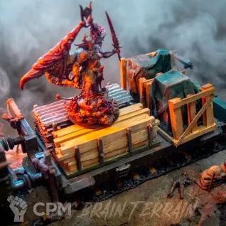 Описание картинки Крытые грузы ✠ TRENCH CRUSADE от Big Brain Terrain по цене 1 150руб | Свободный Рынок Миниатюр - СРМ