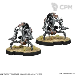 Описание картинки Star Wars: Legion - Droidekas от StarkLogistics по цене 4 305руб | Свободный Рынок Миниатюр - СРМ