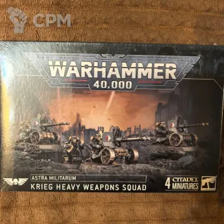 Описание картинки Krieg Heavy Weapons Squad от Ебенячьи Человечки по цене 5 200руб | Свободный Рынок Миниатюр - СРМ