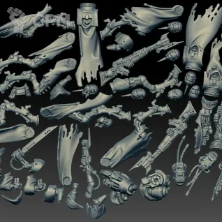 Описание картинки Skitarii Battle Pilgrym Corpus (Scan) от AxeL's Forge по цене 500руб | Свободный Рынок Миниатюр - СРМ