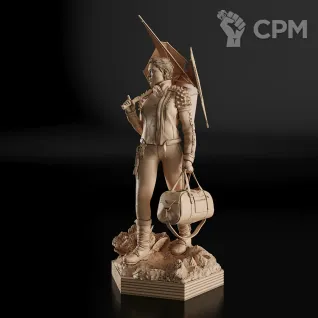 Описание картинки Fragile Фигурка (Death Stranding) от GAS3TXD  по цене 2 900руб | Свободный Рынок Миниатюр - СРМ