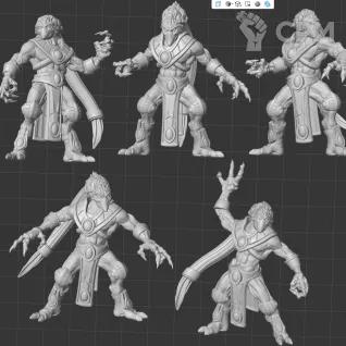 Описание картинки Protoss Supplicant от White Blackjack по цене 799руб | Свободный Рынок Миниатюр - СРМ