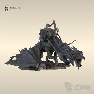 Описание картинки Дракон старшего мозга — миниатюры днд(D&D) от The Long Rest по цене 1 422руб | Свободный Рынок Миниатюр - СРМ