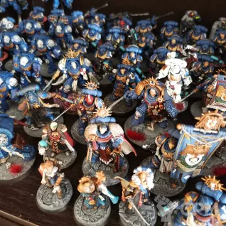 Описание картинки Ultramarines от griffon по цене 44 000руб | Свободный Рынок Миниатюр - СРМ