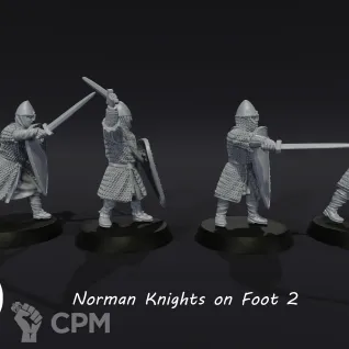 Описание картинки Foot Normans 2 от Recruiter по цене 750руб | Свободный Рынок Миниатюр - СРМ