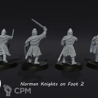 Описание картинки Foot Normans 2 от Recruiter по цене 750руб | Свободный Рынок Миниатюр - СРМ