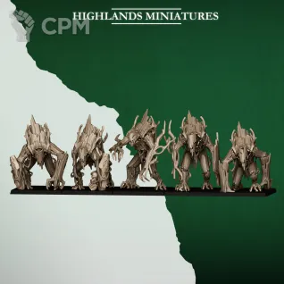 Описание картинки Forest Golems от Manufactorum76 по цене 2 000руб | Свободный Рынок Миниатюр - СРМ