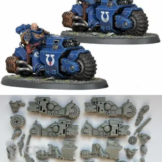 Описание картинки Space Marines: Primaris Outraiders х 3. Литьё от ASSV по цене 1 300руб | Свободный Рынок Миниатюр - СРМ