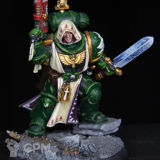 Описание картинки PRIMARIS LIEUTENANT (ZAKARIAH) от Brushfire painting по цене 1 800руб | Свободный Рынок Миниатюр - СРМ