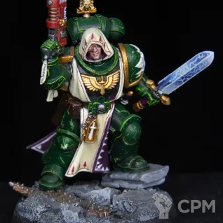 Описание картинки PRIMARIS LIEUTENANT ZAKARIAH от Brushfire painting по цене 1 800руб | Свободный Рынок Миниатюр - СРМ