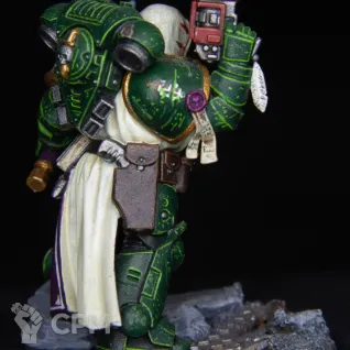 Описание картинки PRIMARIS LIEUTENANT (ZAKARIAH) от Brushfire painting по цене 1 800руб | Свободный Рынок Миниатюр - СРМ