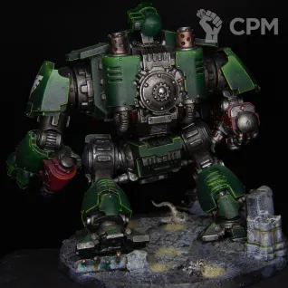Описание картинки Redemptor dreadnought от Brushfire painting по цене 5 000руб | Свободный Рынок Миниатюр - СРМ