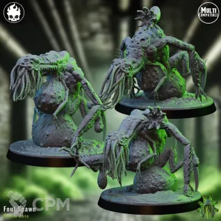Описание картинки Chaos Spawn of Nurgle от MrMetalHorror по цене 700руб | Свободный Рынок Миниатюр - СРМ