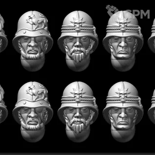 Описание картинки шлем тип Saxons от LDBits по цене 739руб | Свободный Рынок Миниатюр - СРМ