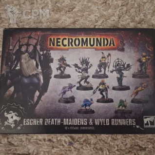 Описание картинки House Escher Death Maidens &amp; Wyld Runners от Sand0h по цене 3 800руб | Свободный Рынок Миниатюр - СРМ