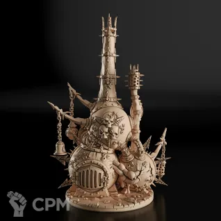 Описание картинки Miasmic Malignifier Фигурка (Warhammer) от GAS3TXD  по цене 600руб | Свободный Рынок Миниатюр - СРМ