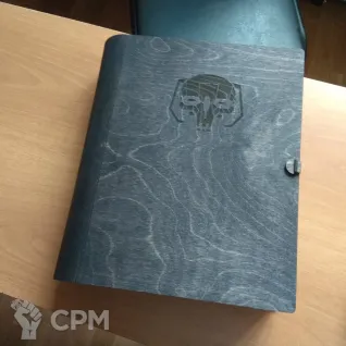 Описание картинки Армибокс (Книжный) от Dwarf Pirate Foundry по цене 1 800руб | Свободный Рынок Миниатюр - СРМ