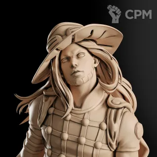 Описание картинки Gyro Zeppeli Фигурка (JoJo) от GAS3TXD  по цене 4 100руб | Свободный Рынок Миниатюр - СРМ