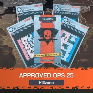 Описание картинки Approved Ops 2025: Killzone | Колода для Kill Team от mr.Felkan по цене 850руб | Свободный Рынок Миниатюр - СРМ